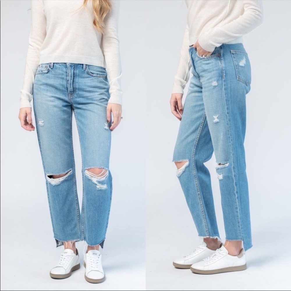 GRLFRND The Helena Straight Leg Jeans Sz. 25